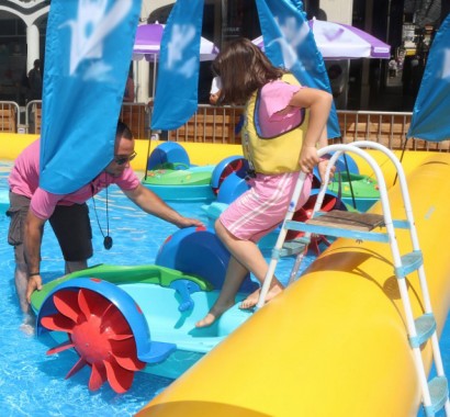 bassin bateaux enfants