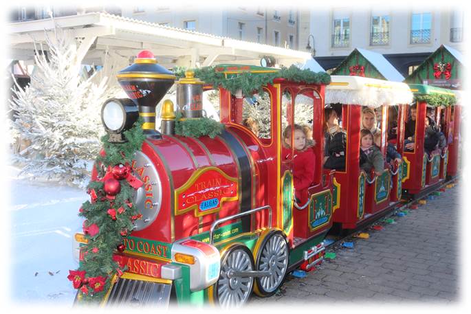 À Poitiers, le petit train de Noël est prêt