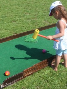 jeu golf pour enfants