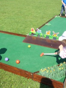 jeu mini golf