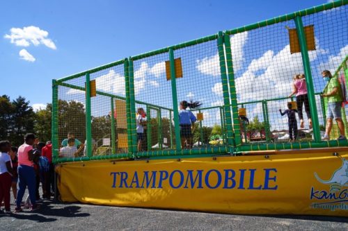 trampomobile itinérante 6 postes